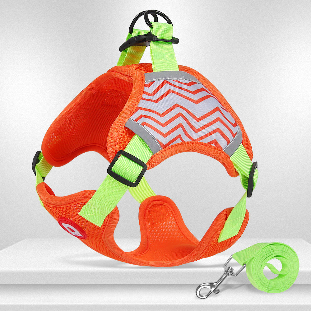 Anti-trek Hondentuig met Riem Set