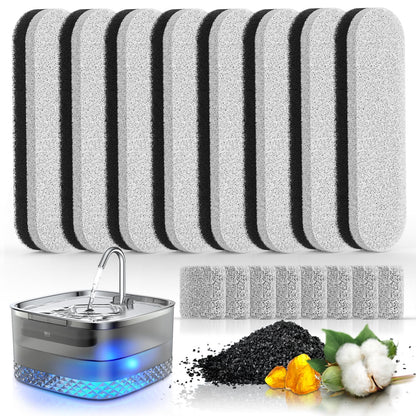 Vervangingsfilters voor Kattendrinkfontein (8-pack)